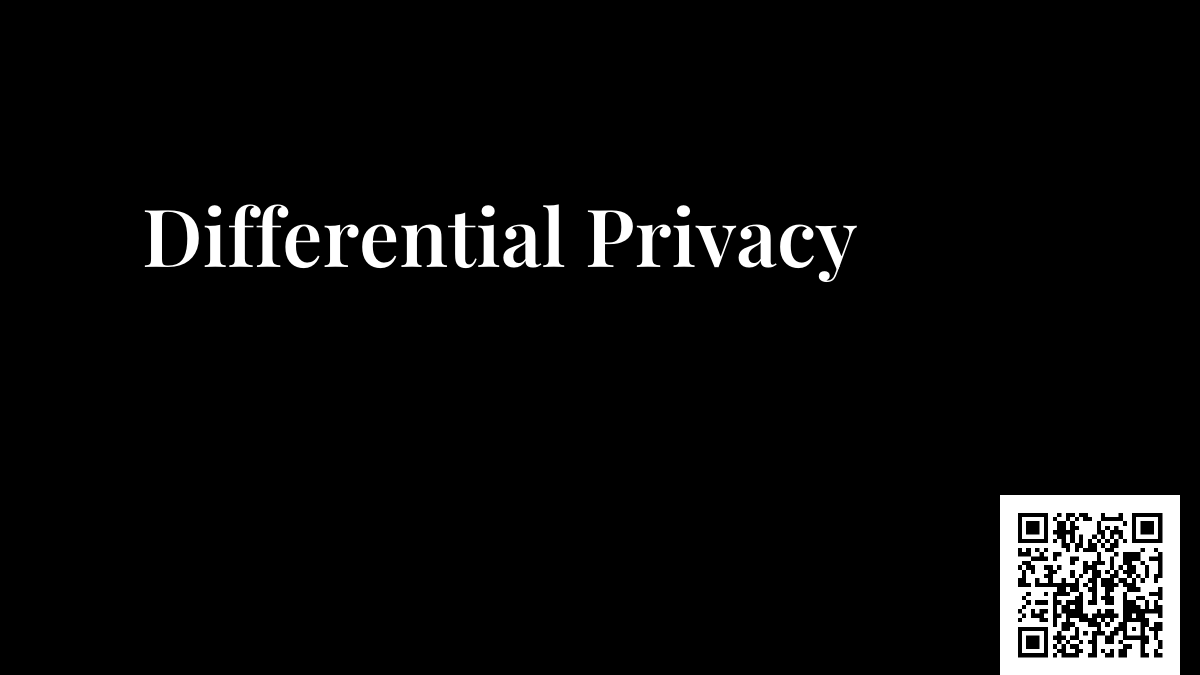 Differential Privacy