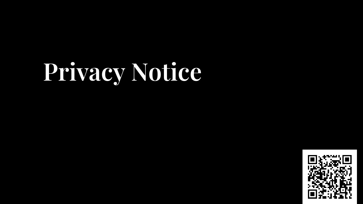 Privacy Notice