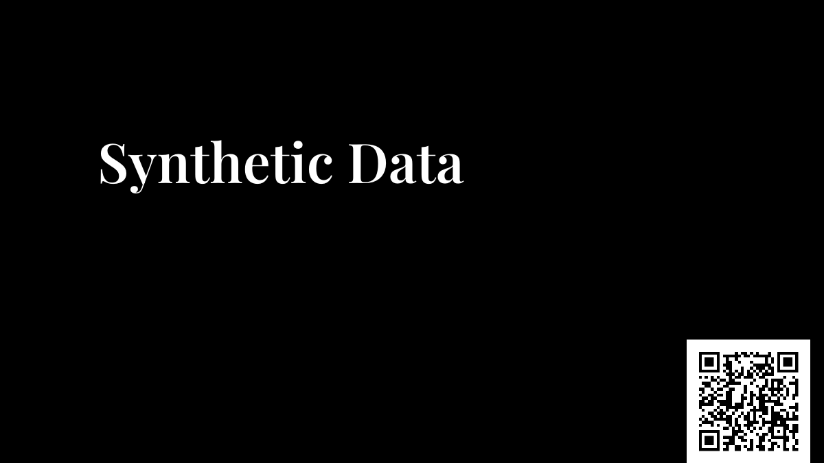Synthetic Data