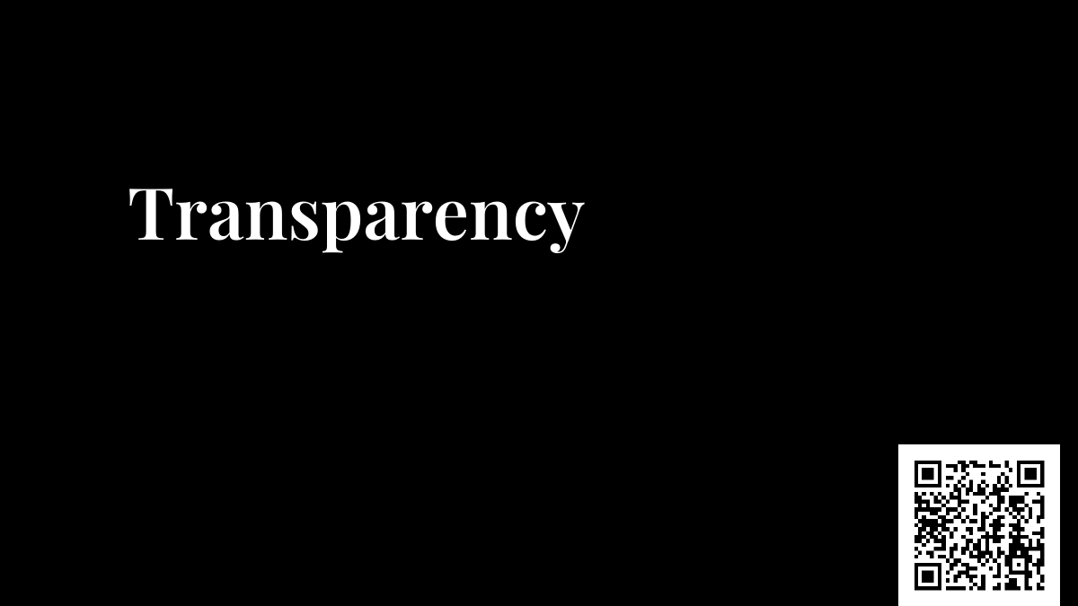Transparency