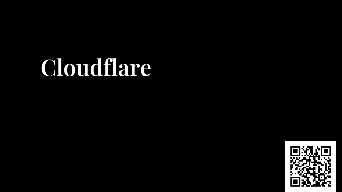Cloudflare
