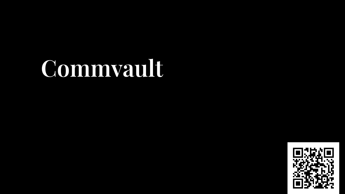 Commvault