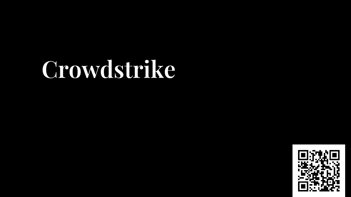 Crowdstrike