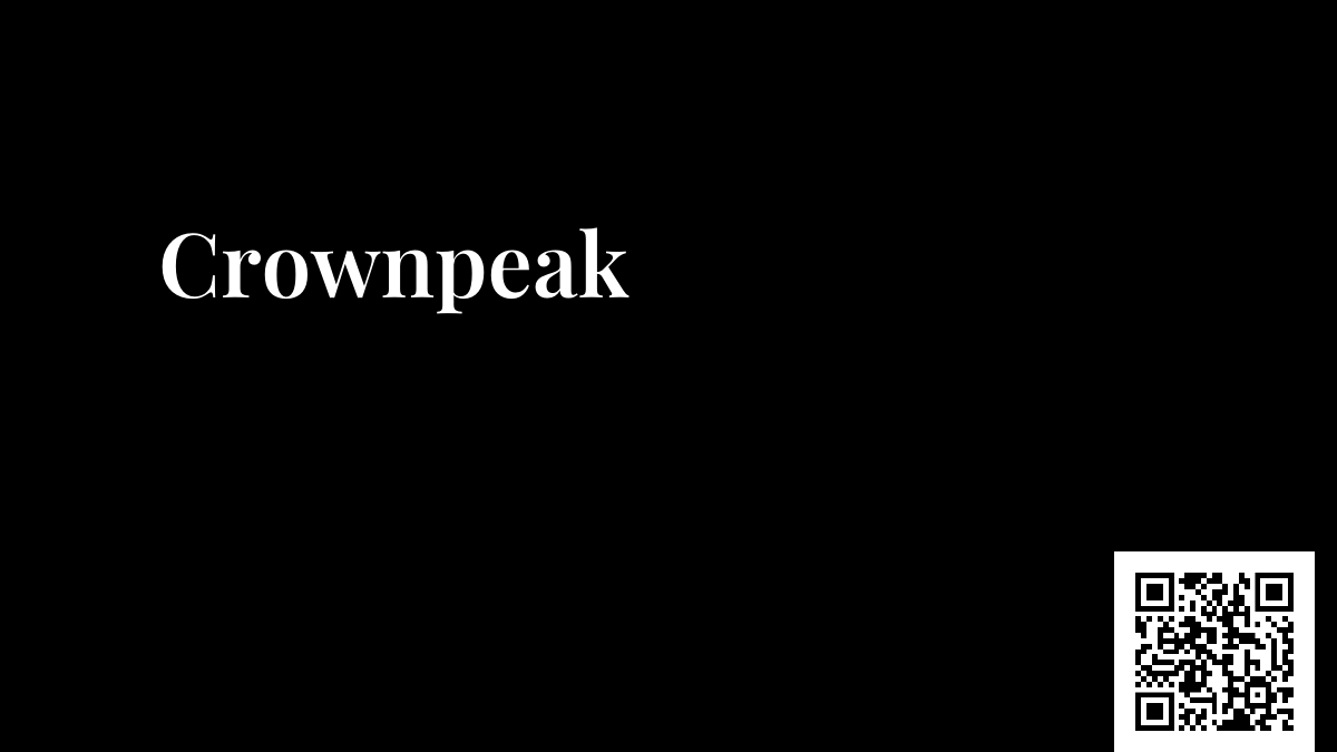 Crownpeak