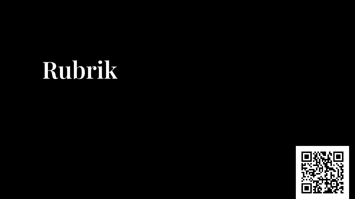 Rubrik